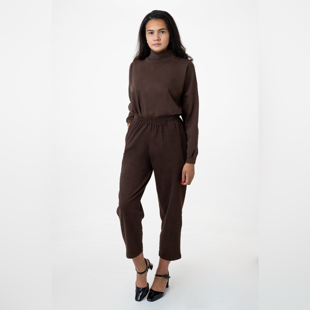 Los Angeles Apparel Heavy Jersey Garment Dye Casual Pants